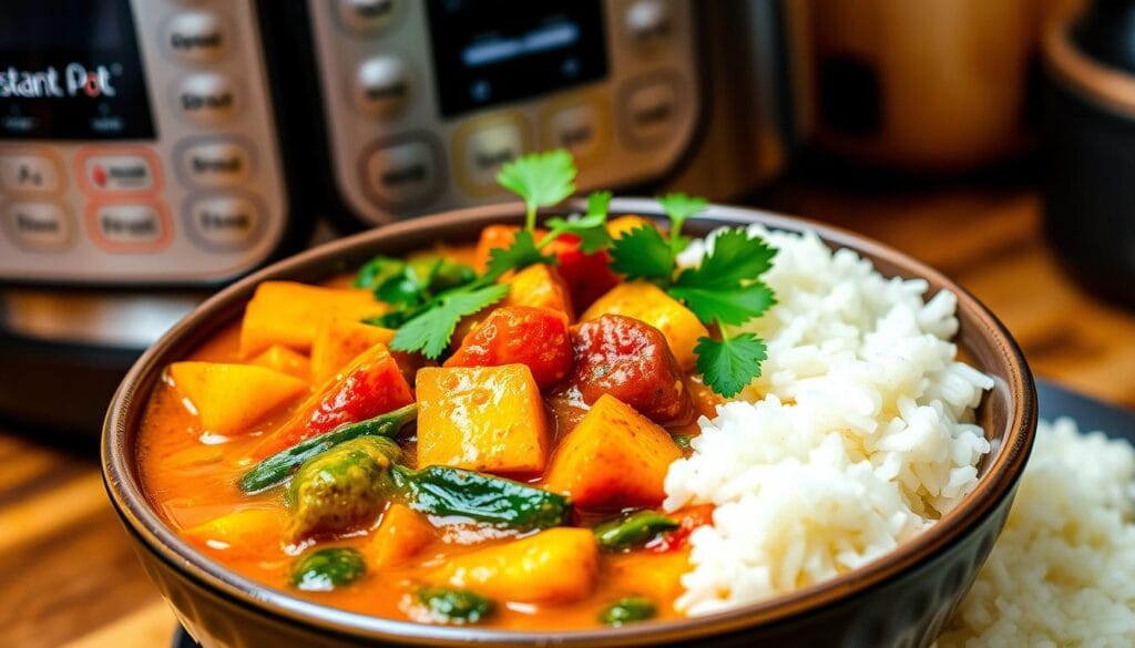 Instant Pot Vegetarian Curry