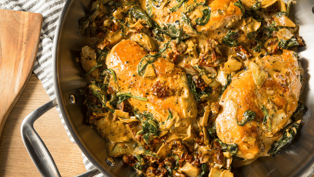 One-Pot Creamy Tuscan Chicken