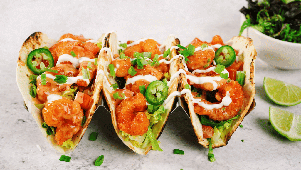 Spicy Shrimp Tacos