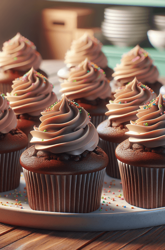 Easy Instant Pot Recipes: Quick & Delicious Meals 5 Chocolate Cupcakes with Buttercream Frosting