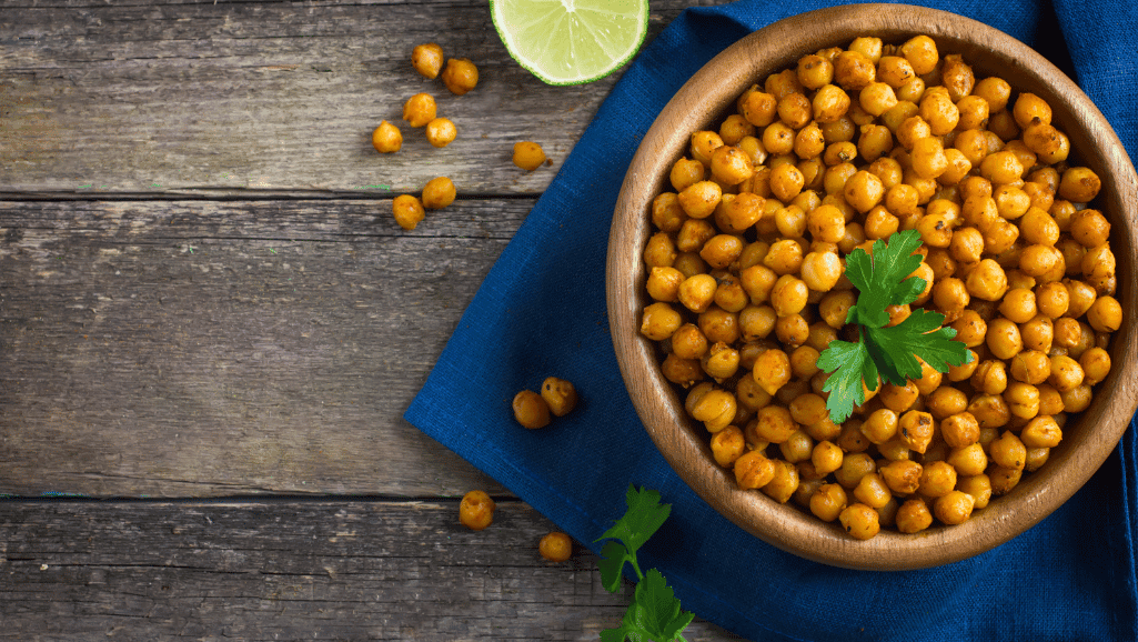 Delicious Savory Snacks Recipes for Any Occasion 2 Spicy Garlic Roasted Chickpeas