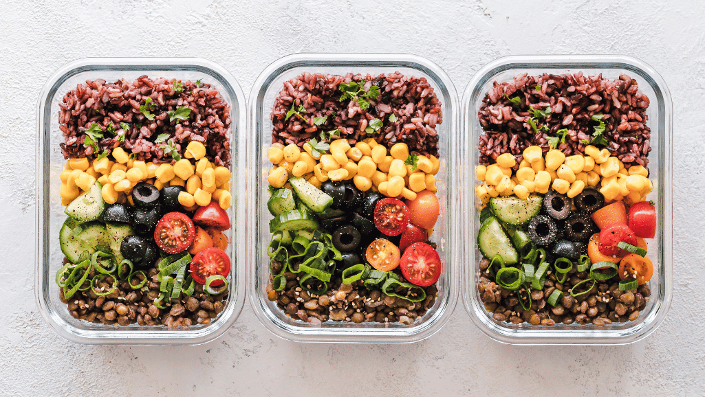 Vegetable meal prep