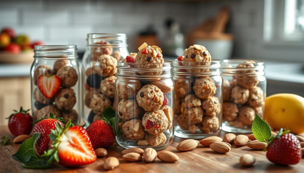 delicious energy snacks storage